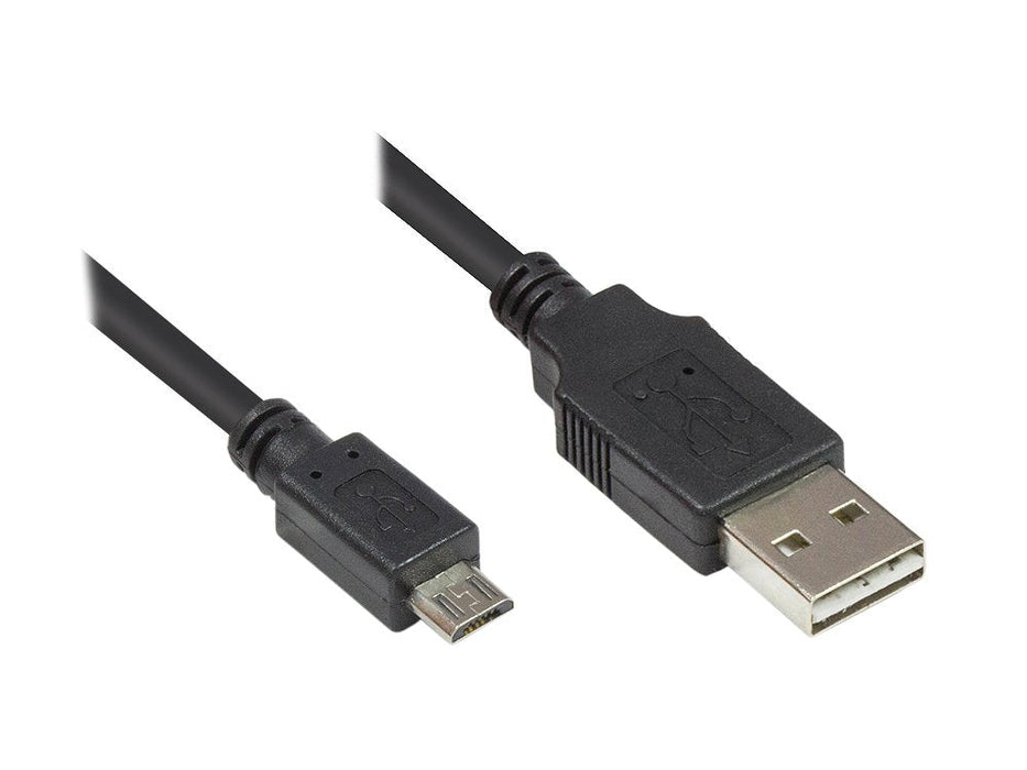 Cable Good Connections Usb2.0 Easy A-Micro B Schw. 0,5m