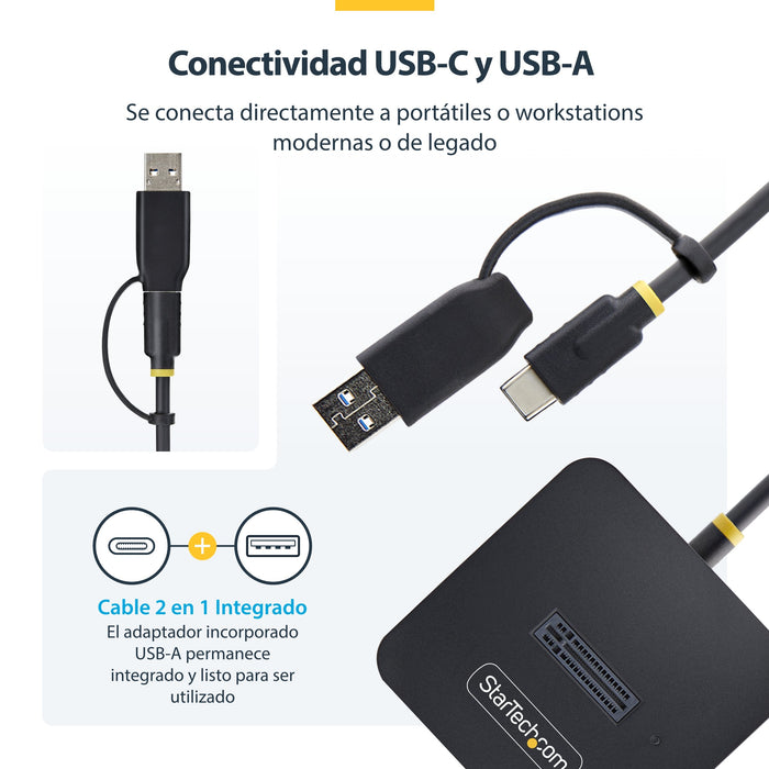 EAN 0065030912563 - StarTech.com 1USB3-NVME-DOCK base de conexión para disco duro USB 3.2 Gen 2 (3.1 Gen 2) Type-C Negro imagen 9