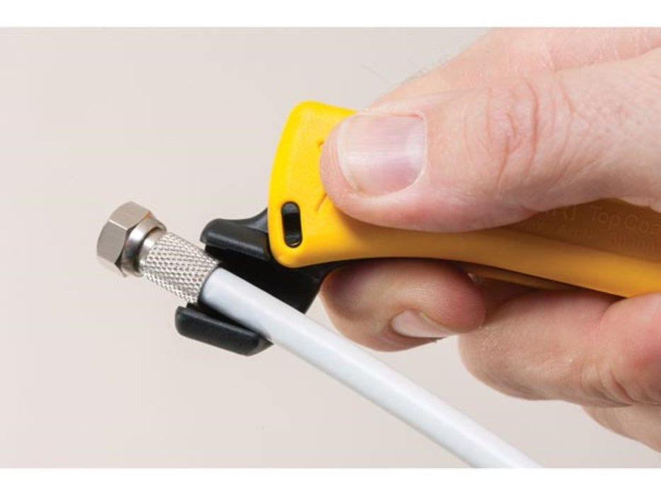 Jokari Jok 30 110 - Abmantelwerkzeug Topcoax Plus Para Cable Redondo 4.8-7.5