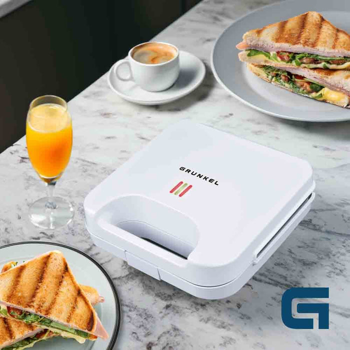 EAN 8426156018058 - Grunkel SAN-CCBL sandwichera 750 W Blanco imagen 6