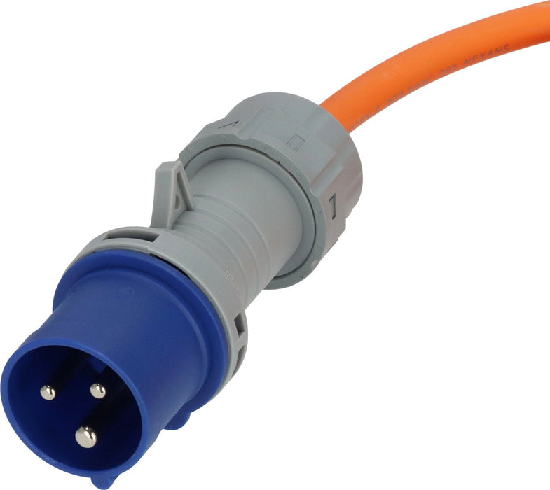 Brennenmuhl Adaptador 1,5m Cee Mecker Schuko Kupplung Ber.An