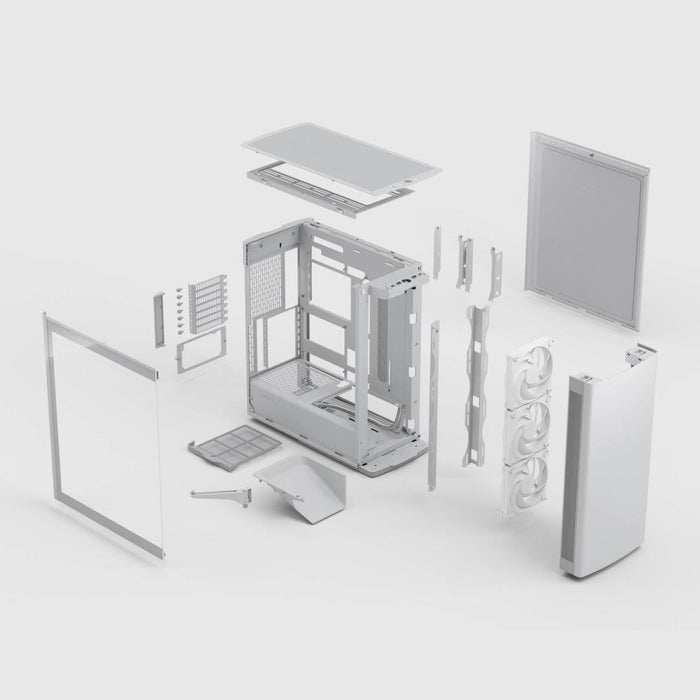 EAN 7340172713401 - Fractal Design Define One Light TG Clear Tint Midi Tower Blanco imagen 5
