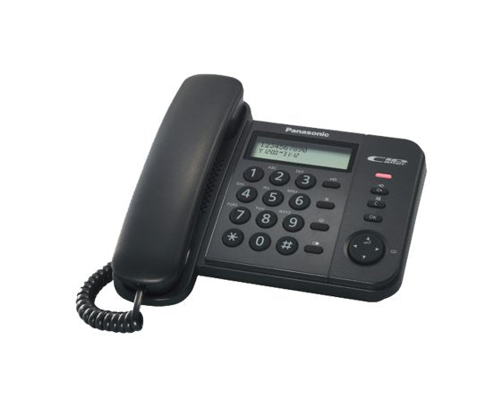 EAN 5025232490912 - Panasonic KX-TS560EX1B teléfono Teléfono analógico Identificador de llamadas Negro imagen 1