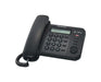 EAN 5025232490912 - Panasonic KX-TS560EX1B teléfono Teléfono analógico Identificador de llamadas Negro imagen 1