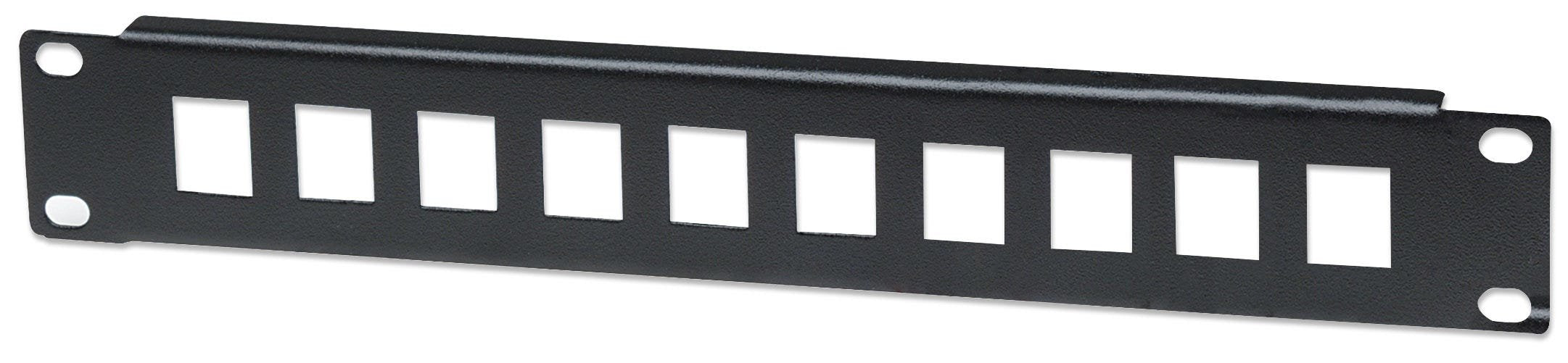 Intellinet 10-Port Patchpanel Unbestückt 10" 1 He Schwarz
