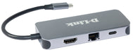 EAN 0790069468629 - D-Link DUB-2335 base para portátil y replicador de puertos Alámbrico USB Tipo C Gris imagen 2