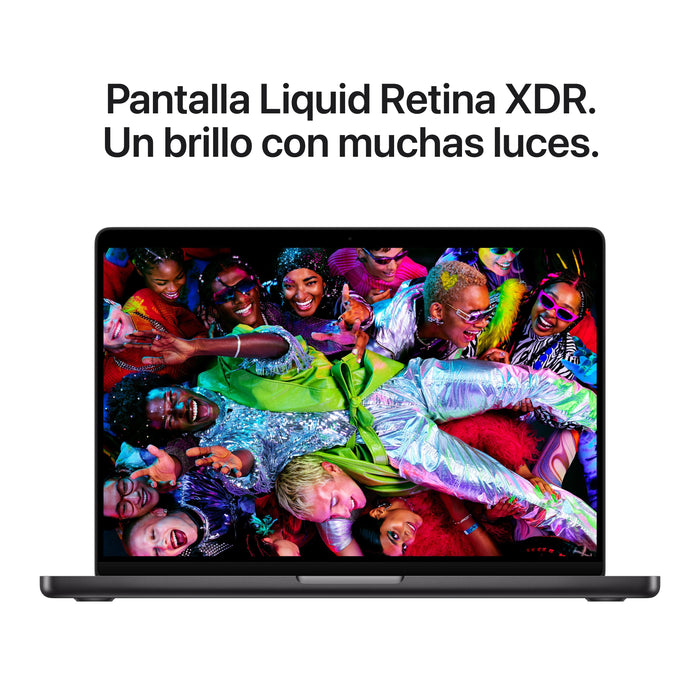 Apple Macbook Pro 14' M5 10-Core Cpu 32gb 1tb Ssd 10-Core Gpu Negro Espacial