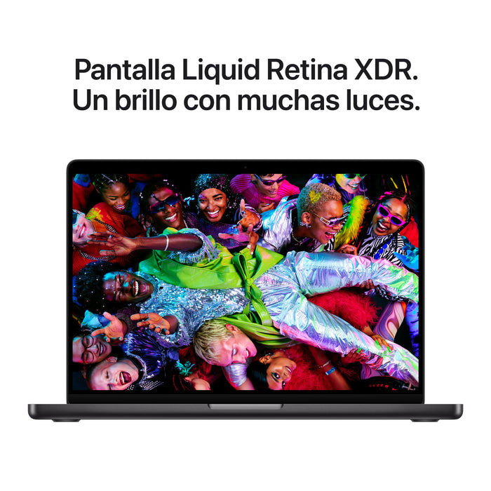 EAN 0195950490114 - Apple MacBook Pro Apple M M5 Portátil 36,1 cm (14.2") 24 GB 1 TB SSD Wi-Fi 6E (802.11ax) macOS Tahoe Negr imagen 6
