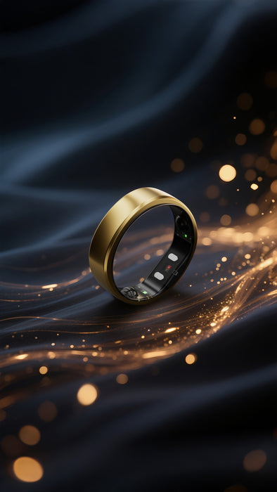 Anillo Inteligente Ringconn Gen2 Para Mujeres Y Hombres - Portátil Para El Seguimiento Del Sueño Y La Actividad Física - Frecuencia Cardíaca - Oro Rosa, Talla 8