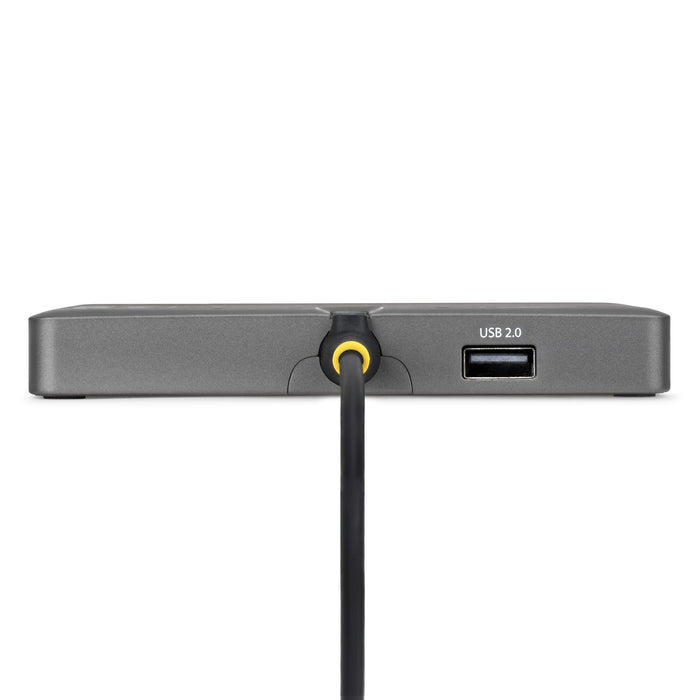 Startech Usb-C Zu 4-Monitor Workstation Adapter 4k 60hz Displayport 140w Pd Passthrough Usb Fur Tastatur Und Raton Taa