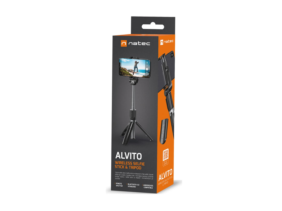 EAN 5901969426236 - NATEC Alvito palo para autofotos Smartphone Negro imagen 2