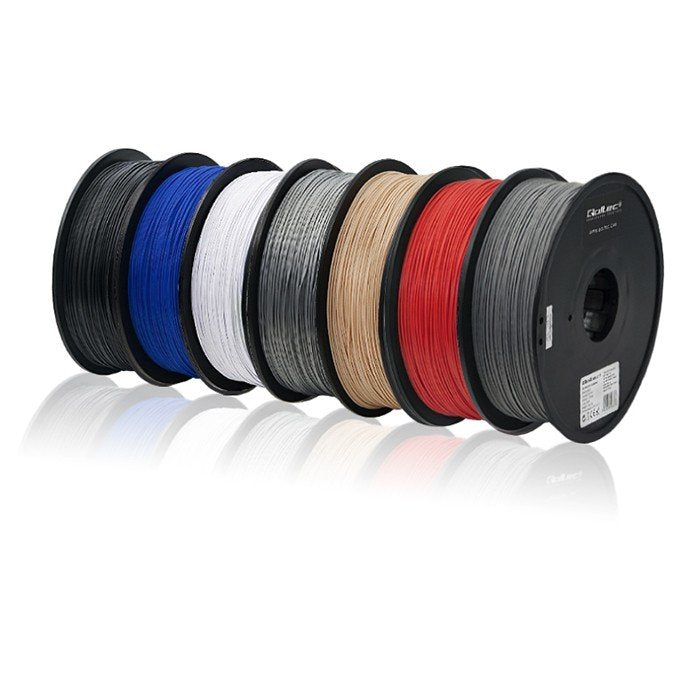 Qoltec Filamento 3d  Pla Pro  1.75mm  1kg  Grey