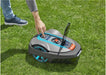 EAN 4066407503441 - Gardena 19605-60 cortadora de césped Robot cortacésped Batería Negro, Verde, Gris imagen 3