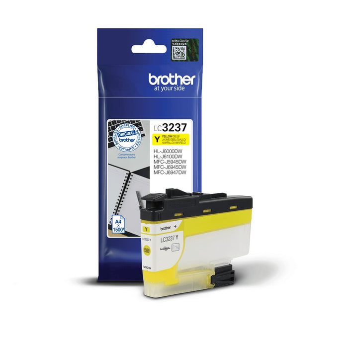 EAN 4977766788076 - Brother LC3237Y cartucho de tinta 1 pieza(s) Original Rendimiento estándar Amarillo imagen 1