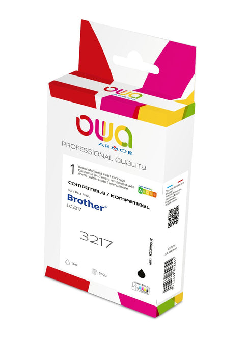 Owa Tinta Komp. Brother Lc3217 Negro (550 S.)