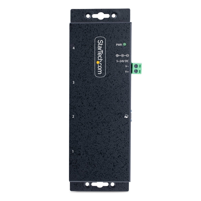 EAN 0065030898010 - StarTech.com 5G4AINDNP-USB-A-HUB hub de interfaz USB 3.2 Gen 1 (3.1 Gen 1) Type-B 5000 Mbit/s Negro imagen 5