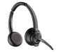 EAN 0196548585458 - HP Poly Savi 8220-M Office Stereo DECT 1880-1900 MHz Headset Oficina/Centro de llamadas Base de carga Neg imagen 1
