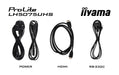 EAN 4948570125241 - iiyama LH5075UHS-B2AG pantalla de señalización Pantalla plana para señalización digital 125,7 cm (49.5")  imagen 17