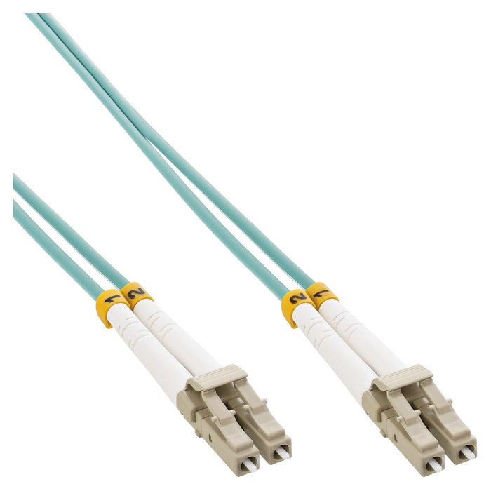 Cable Dúplex De Fibra Óptica Inline Lc/Lc 50/125?M Om3 25m