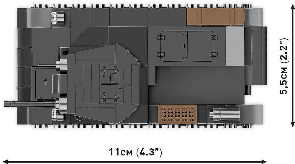 EAN 5902251027186 - COBI Panzer II Ausf. A imagen 5