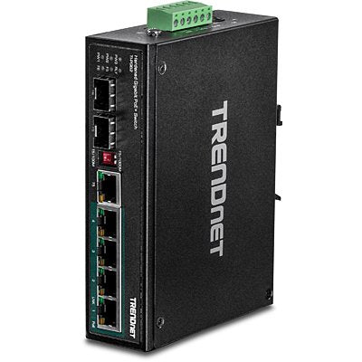 EAN 0710931160604 - Trendnet TI-PG62 switch No administrado Gigabit Ethernet (10/100/1000) Energía sobre Ethernet (PoE) Negro imagen 1