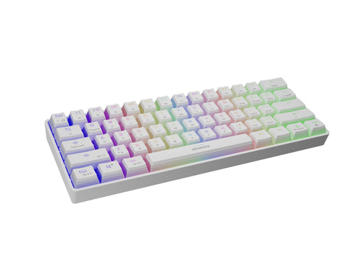 EAN 5901969432282 - GENESIS Thor 660 teclado Juego USB + Bluetooth QWERTY Internacional de EE.UU. Blanco imagen 2