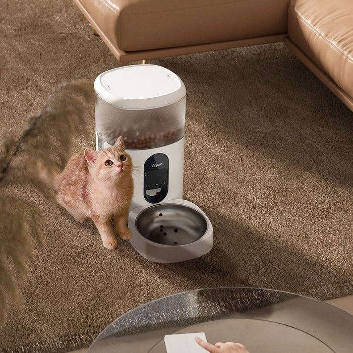 EAN 6970504218178 - Aqara PETC1-M01 comedero y bebedero para perro y gato Plástico Blanco Universal Comedero automático para  imagen 10
