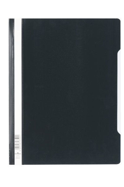 Carpeta De Anillas Din A4 Extraancho Pvc-Hartfolie Negro
