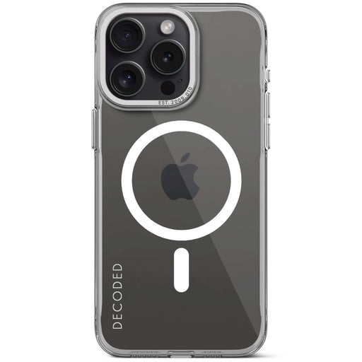 EAN 8720593010799 - Decoded D24IPO15PMBCT2TT funda para teléfono móvil 17 cm (6.7") Transparente imagen 1