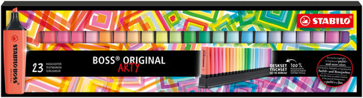 EAN 4006381577847 - STABILO BOSS ORIGINAL marcador 23 pieza(s) Punta de cincel Multicolor imagen 1