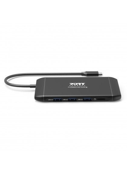 EAN 3567049019136 - Port Designs 901913 hub de interfaz USB 2.0 Type-C 5000 Mbit/s Negro imagen 8
