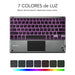 EAN 8436586741426 - SUBBLIM FUNDA + TECLADO TABLET IPAD PRO BLUETOOTH 11'' TOUCHPAD BLACK QWERTY Español Bluetooth/Micro-USB  imagen 7