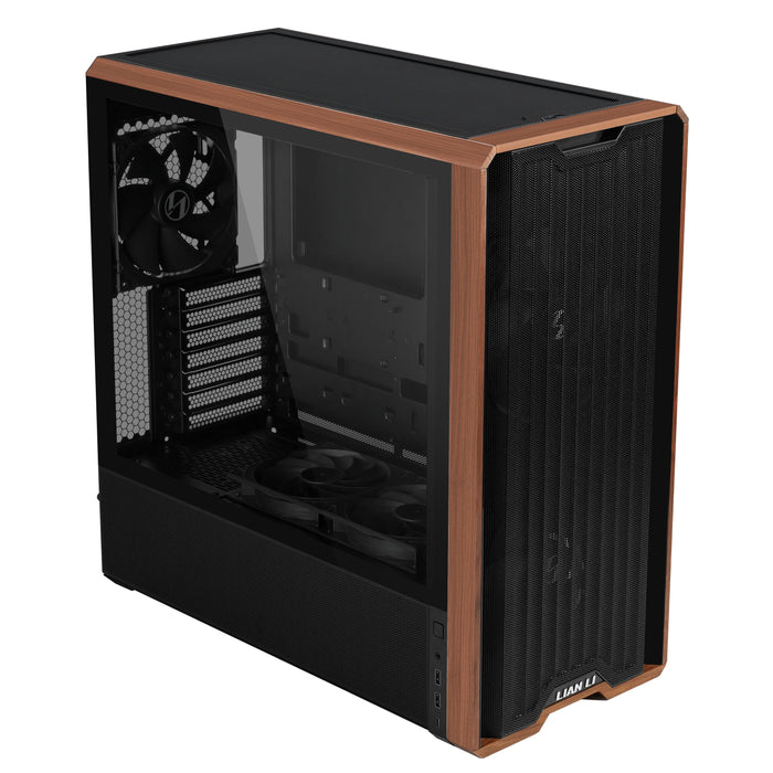 EAN 4718466015853 - Lian Li Lancool LAN217X carcasa de ordenador Midi Tower Negro, Madera imagen 11