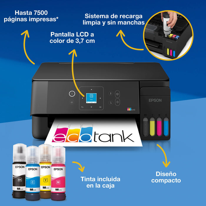 EAN 8715946745633 - Epson EcoTank ET-2922 Inkjet Printers Consumer imagen 4