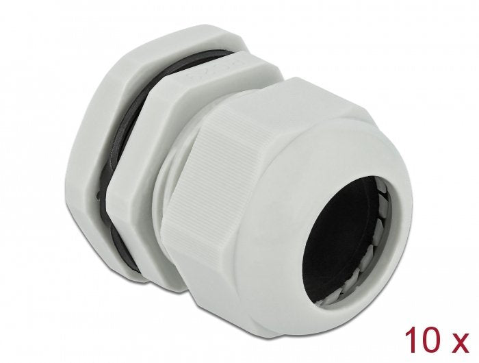 Delock Cableverschraubung Pg29 10 Stück Grau