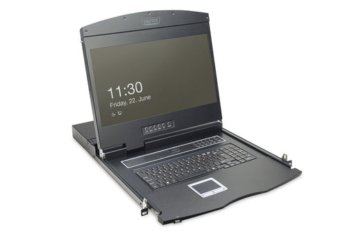 EAN 4016032449867 - Digitus DS-72211-2US consola de rack 48,3 cm (19") 1366 x 768 Pixeles Negro 1U imagen 1
