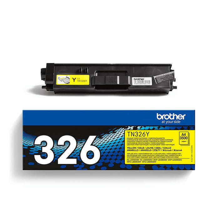 EAN 4977766735049 - Brother TN-326Y cartucho de tóner 1 pieza(s) Original Amarillo imagen 4