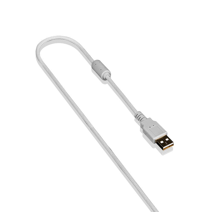 Raton Gaming Modecom Volcano Shinobi 3327 Con Cable Blanco - M-Mc-Shinobi-3327-200