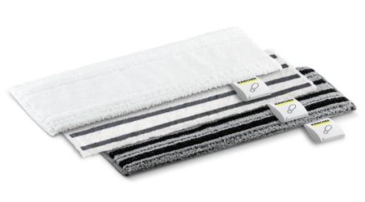 EAN 4066529041616 - Kärcher 2.863-341.0 accesorio para trapeador Paño desechable para mopa Negro, Gris, Blanco imagen 1