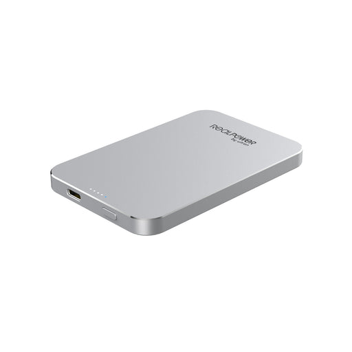 EAN 4040895010919 - RealPower PB-5000 Mag Polímero de litio 5000 mAh Cargador inalámbrico Plata imagen 2