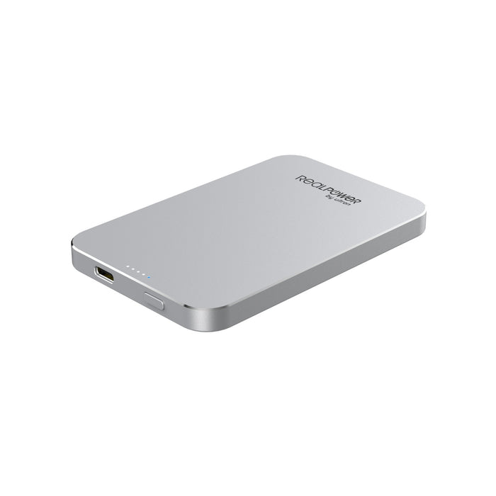 EAN 4040895010919 - RealPower PB-5000 Mag Polímero de litio 5000 mAh Cargador inalámbrico Plata imagen 2