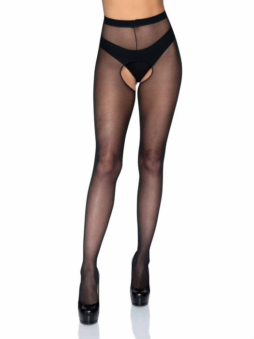 EAN 0714718003092 - Leg Avenue 1905Q_00107 pantis y media Negro imagen 1