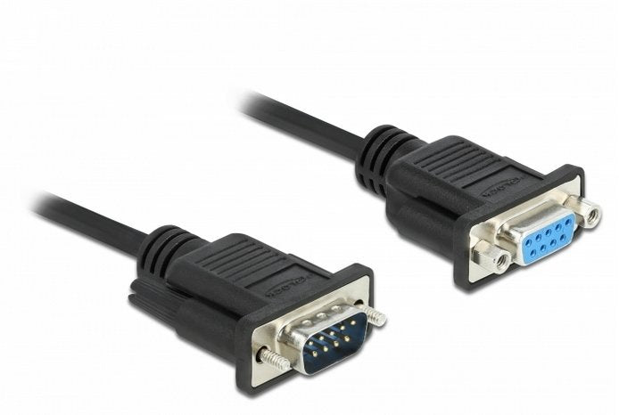 EAN 4043619865994 - DeLOCK 86599 cable de serie Negro RS-232 Sub-D9 imagen 1