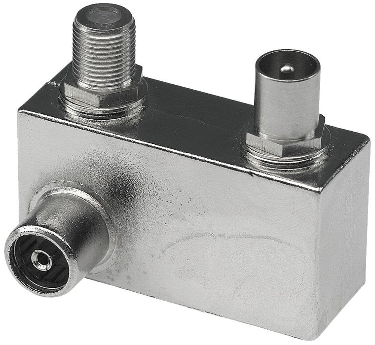 Axing Aufsteckadapter Tzu 21-65 Multimedia Rckkanal 5-65mhz