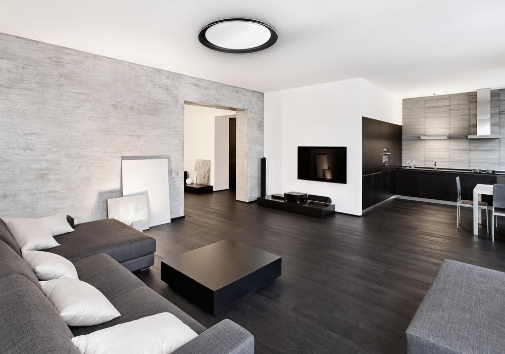 Plafon Led Activejet Aje-Focus Black + Mando A Distancia