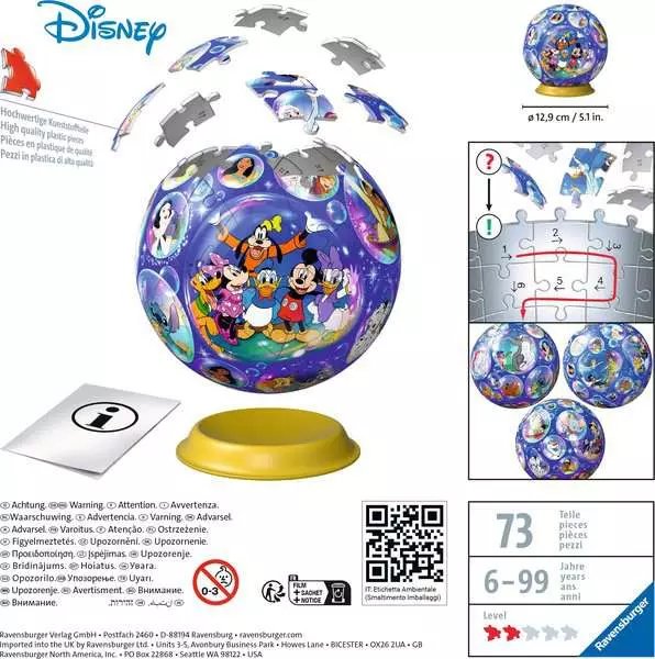 EAN 4005556115617 - Ravensburger 11561 puzzle Puzle 3D 72 pieza(s) Otro imagen 2