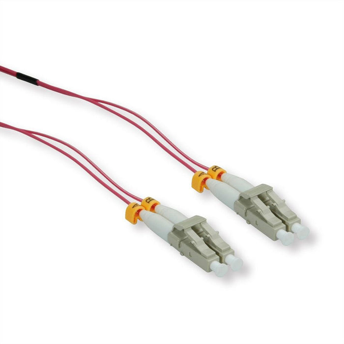 Roline Lwl-Cable Slim 50 125m Om4, Lsoh, Lc Lc, Violett, 7 M