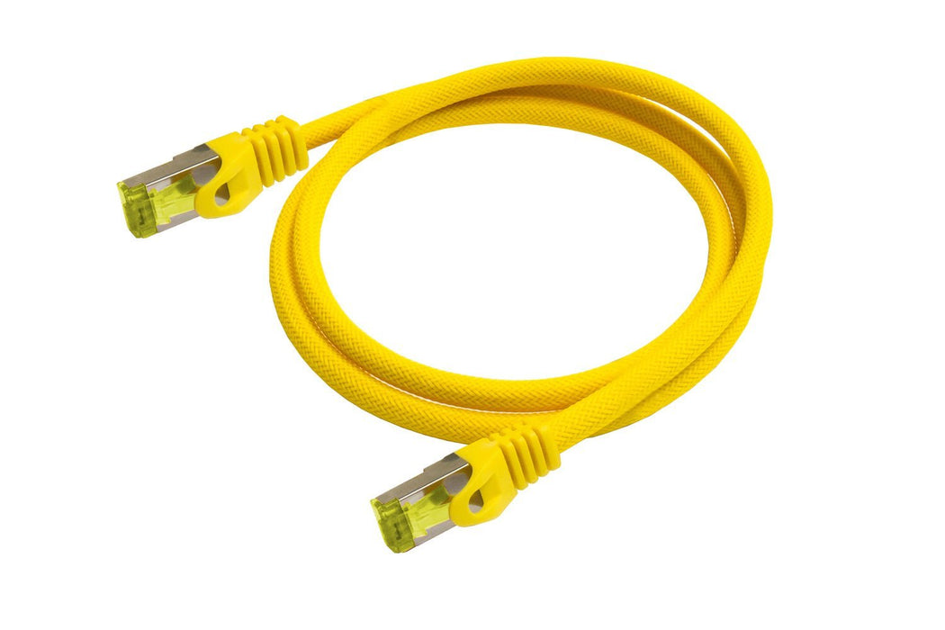 Python Cable De Red Mit Cat.7 Rohcable S Ftp Pimf Halogenfrei 3m Gelb