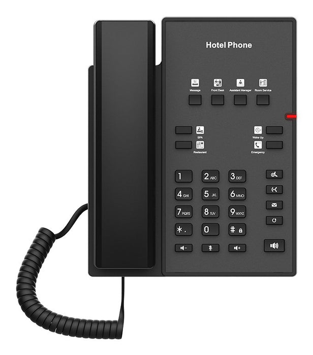 EAN 6937295604139 - Fanvil H1 teléfono IP Negro 2 líneas imagen 1