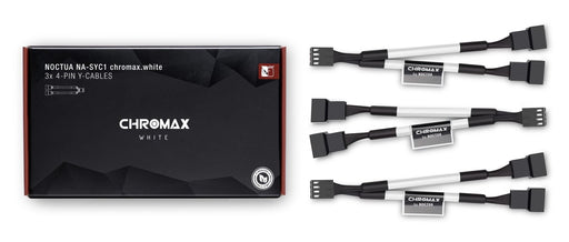 EAN 9010018200560 - Noctua NA-SYC1 CHROMAX.WHITE Extensión de cable imagen 1